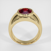 4.04 Ct. Ruby Ring, 14K Yellow Gold 3