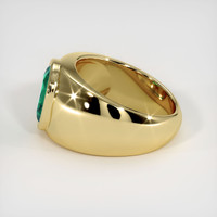 1.98 Ct. Emerald Ring, 18K Yellow Gold 4