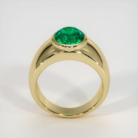 2.29 Ct. Emerald Ring, 18K Yellow Gold 3