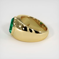 2.29 Ct. Emerald Ring, 18K Yellow Gold 4