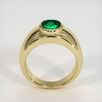 1.61 Ct. Emerald Ring, 18K Yellow Gold 3