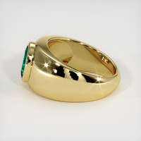 1.61 Ct. Emerald Ring, 18K Yellow Gold 4