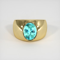 2.86 Ct. Gemstone Ring, 18K Yellow Gold 1