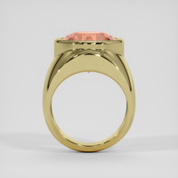 28.85 Ct. Padparadscha Sapphire Ring, 18K Yellow Gold 3