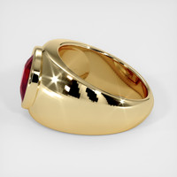 4.04 Ct. Ruby Ring, 18K Yellow Gold 4