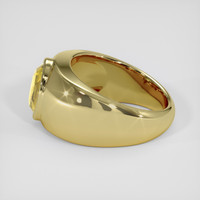 6.92 Ct. Yellow Sapphire Ring, 18K Yellow Gold 4