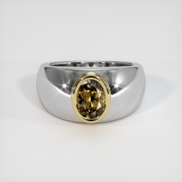 1.15 Ct. Gemstone Ring, 14K Yellow & White 1