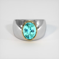 2.86 Ct. Gemstone Ring, 14K Yellow & White 1