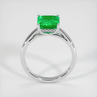 1.98 Ct. Emerald Ring, Platinum 950 3