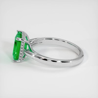 1.98 Ct. Emerald Ring, Platinum 950 4