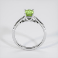 1.20 Ct. Green Sapphire Ring, Platinum 950 3