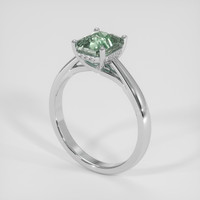 2.60 Ct. Bi Color Sapphire Ring, Platinum 950 2