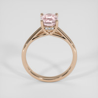 2.12 Ct. Padparadscha Sapphire Ring, 14K Rose Gold 3