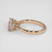 2.12 Ct. Padparadscha Sapphire Ring, 14K Rose Gold 4