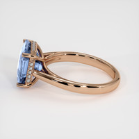 3.57 Ct. Sapphire Ring, 18K Rose Gold 4