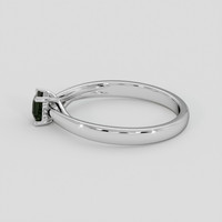 0.55 Ct. Green Sapphire Ring, Silver 4