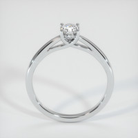 0.51 Ct. White Sapphire Ring, 10K White Gold 3