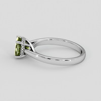 2.04 Ct. Alexandrite Ring, 14K White Gold 4