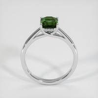 1.59 Ct. Green Sapphire Ring, 14K White Gold 3