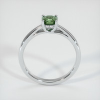 0.90 Ct. Sapphire Ring, 14K White Gold 3