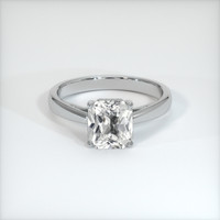 3.99 Ct. Sapphire Ring, 14K White Gold 1
