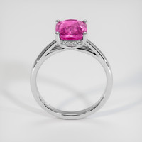 2.52 Ct. Sapphire Ring, 18K White Gold 3