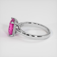 2.52 Ct. Sapphire Ring, 18K White Gold 4