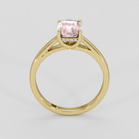2.08 Ct. Pink Sapphire Ring, 10K Yellow Gold 3