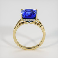 7.17 Ct. Blue Sapphire Ring, 18K Yellow Gold 3