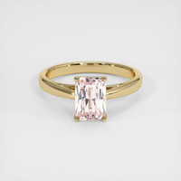 2.57 Ct. Sapphire Ring, 18K Yellow Gold 1