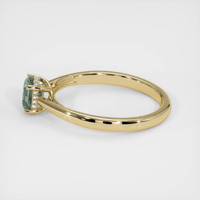 1.49 Ct. Sapphire Ring, 18K Yellow Gold 4
