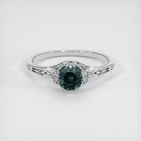 0.56 Ct. Sapphire Ring, Platinum 950 1