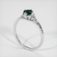 0.56 Ct. Sapphire Ring, Platinum 950 2