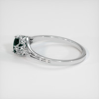 0.56 Ct. Sapphire Ring, Platinum 950 4
