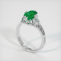 Emerald Ring 1.66 Ct., Platinum 950 Preview