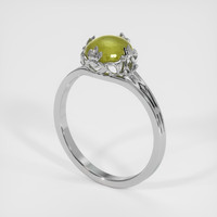 1.59 Ct. Gemstone Ring, Platinum 950 2