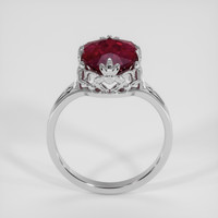 4.02 Ct. Ruby Ring, Platinum 950 3