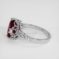 4.02 Ct. Ruby Ring, Platinum 950 4