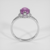 2.14 Ct. Purple Sapphire Ring, Platinum 950 3
