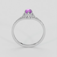 0.90 Ct. Purple Sapphire Ring, Platinum 950 3