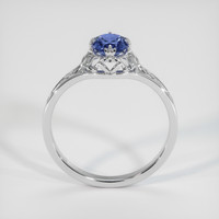 0.92 Ct. Bluish Purple Sapphire Ring, Platinum 950 3