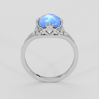 4.95 Ct. Blue Sapphire Ring, Platinum 950 2