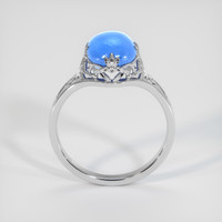 4.19 Ct. Blue Sapphire Ring, Platinum 950 3