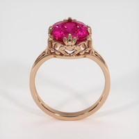 3.99 Ct. Gemstone Ring, 14K Rose Gold 3