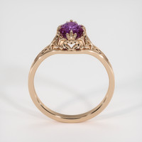 1.00 Ct. Gemstone Ring, 14K Rose Gold 3