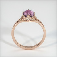 1.73 Ct. Pink Sapphire Ring, 14K Rose Gold 3