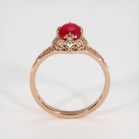1.21 Ct. Ruby Ring, 14K Rose Gold 3