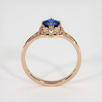 0.67 Ct. Sapphire Ring, 14K Rose Gold 3