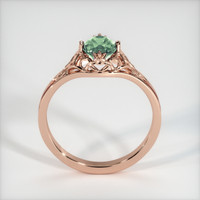 0.98 Ct. Sapphire Ring, 14K Rose Gold 3