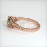 1.44 Ct. Sapphire Ring, 14K Rose Gold 4